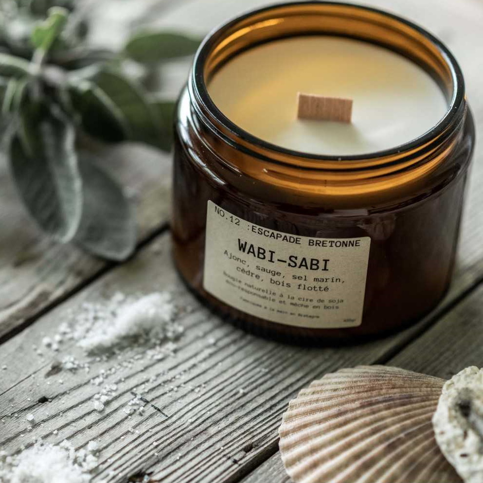 Bougie Wabi Sabi